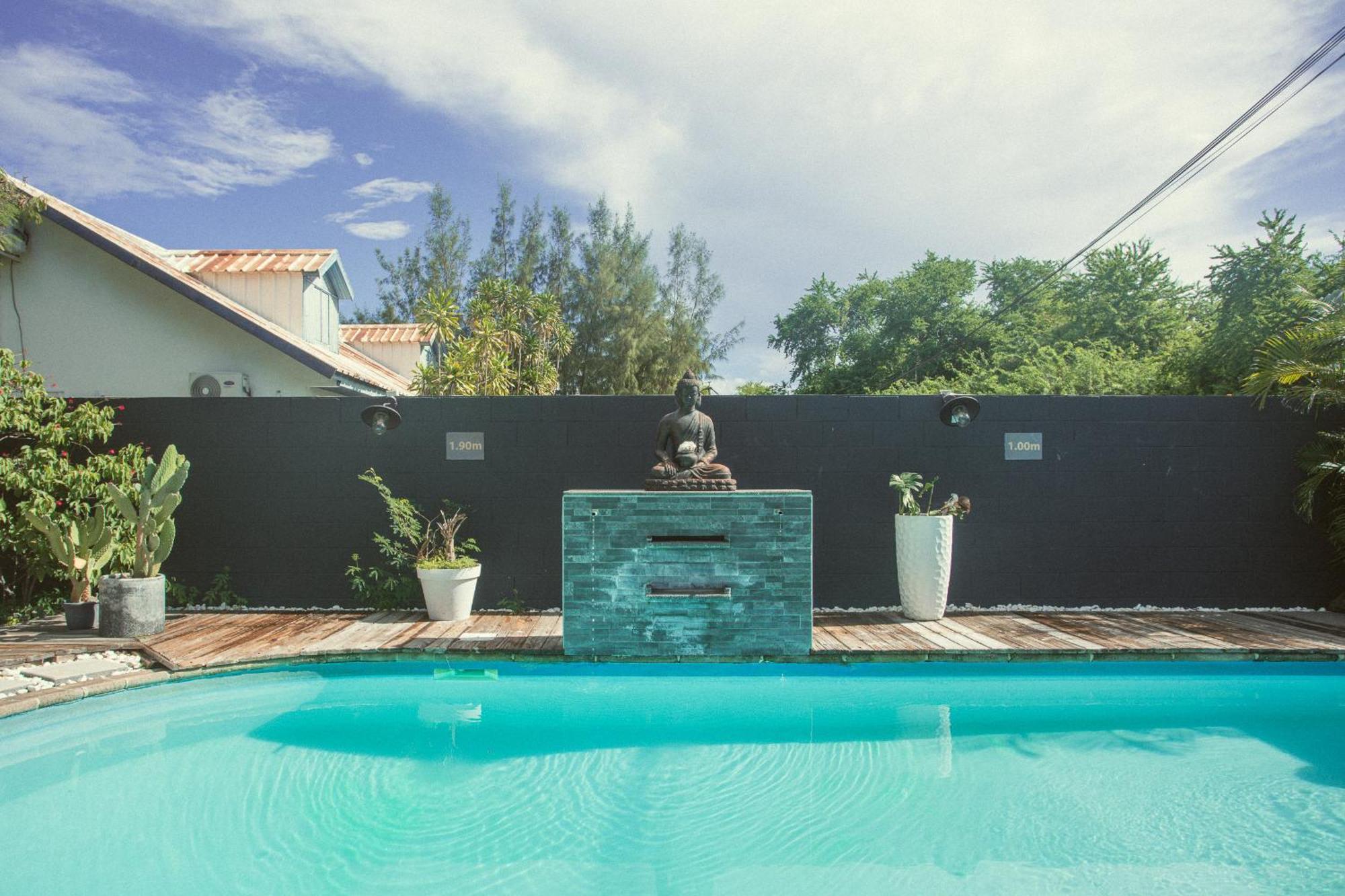 Le Vacoa Bed & Breakfast ลาซาลีน เลอแบ็ง ภายนอก รูปภาพ