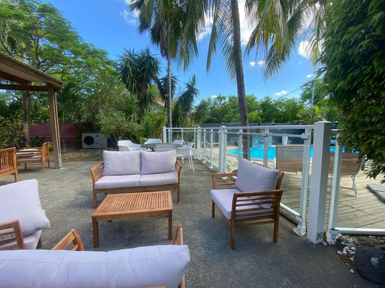 Le Vacoa Bed & Breakfast ลาซาลีน เลอแบ็ง ภายนอก รูปภาพ